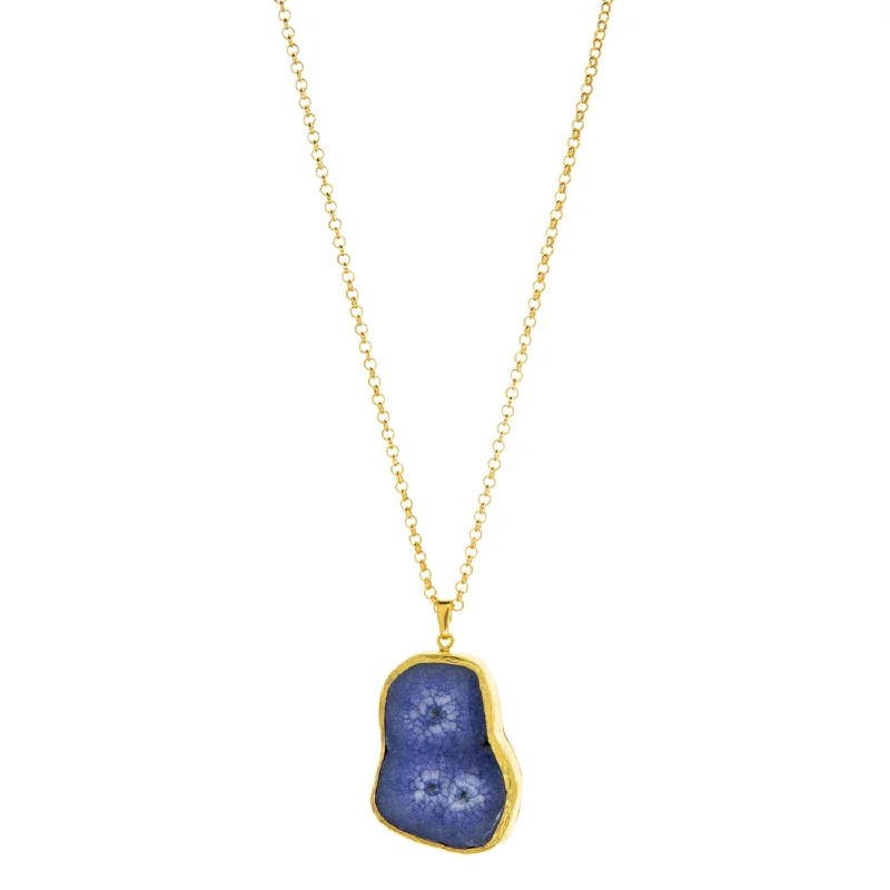 gold plated/lapis