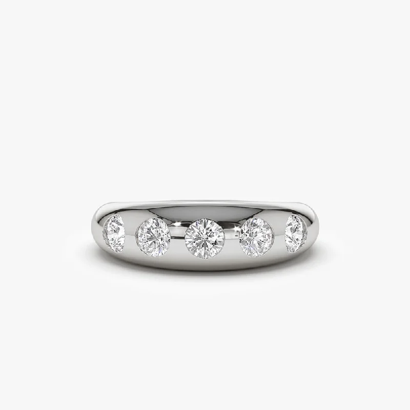 14K White Gold