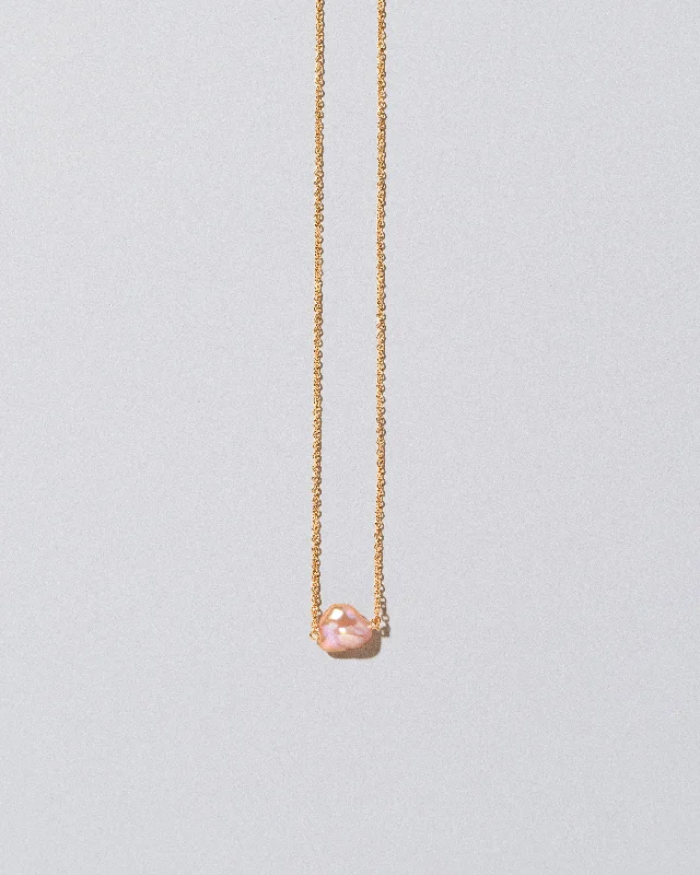 Mother’s Day Necklaces-Lagniappe Pearl Necklace - Blush