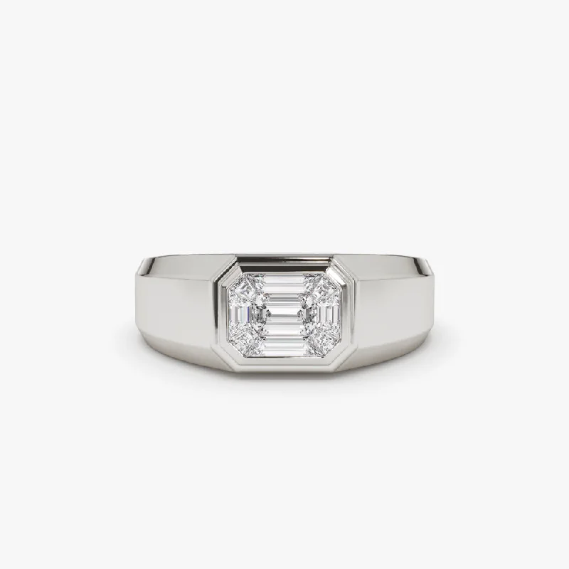 14K White Gold