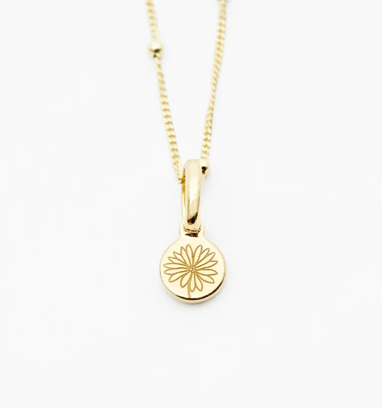 Animal Necklaces-Chrysanthemum Necklace - November