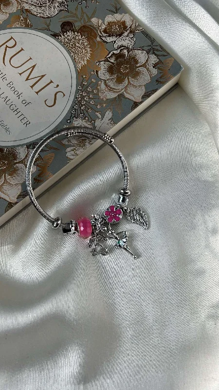 Luxury Crystal Bracelets for Women-Ballerina charm bracelet