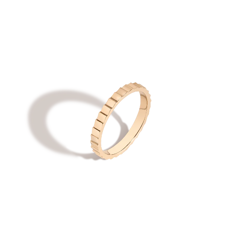 Classic Wedding Bands with Personalization-Mini Infinity Ring