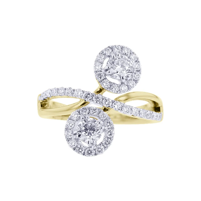 Affordable Promise Wedding Rings-Chateau Diamond Ring