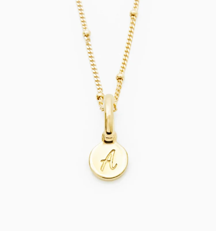 High-End Necklaces-Initial Necklace