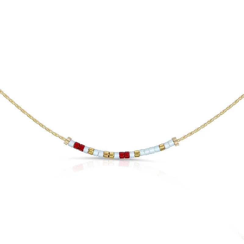 Gold Choker Necklaces-Pi Phi