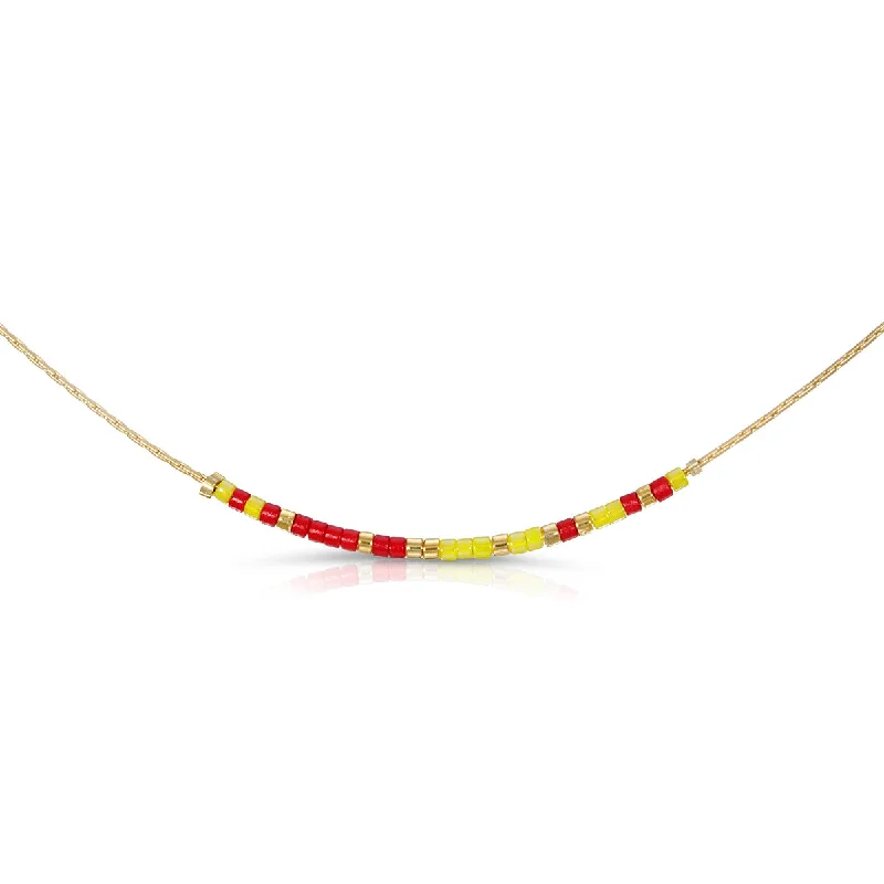 Multi-Strand Necklaces-Chi Omega