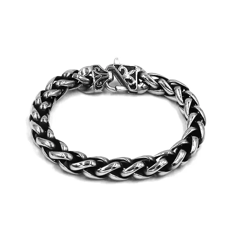 Unique Name Bracelets for Women-Stainless Steel Open Rope Chain Bracelet