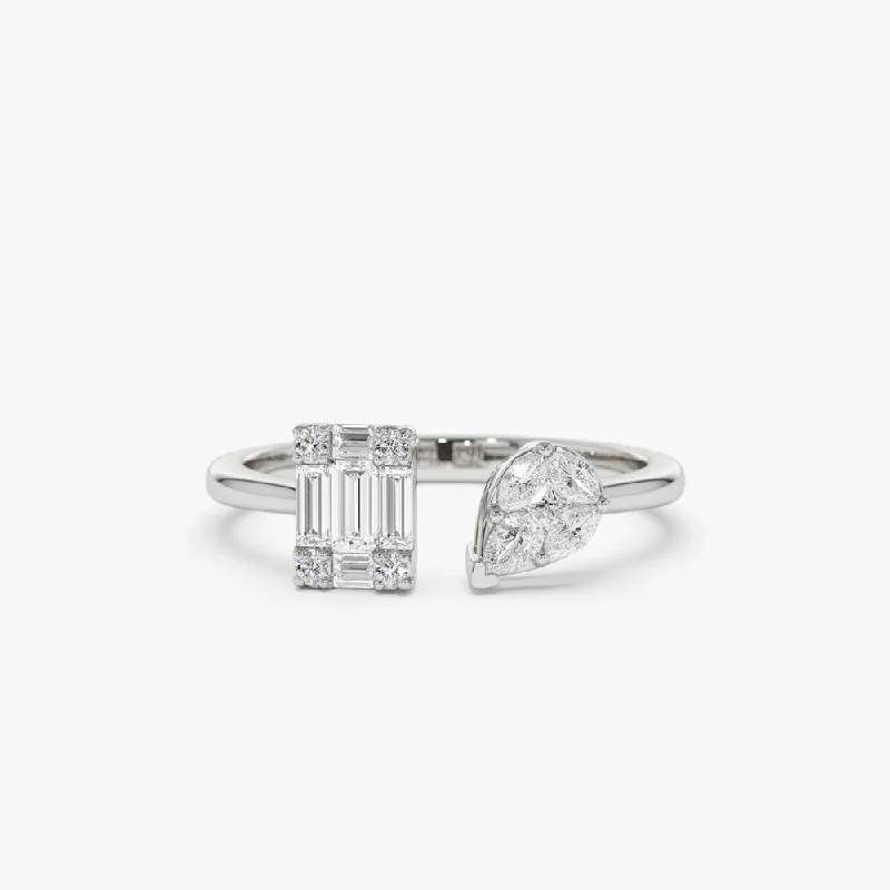 14K White Gold