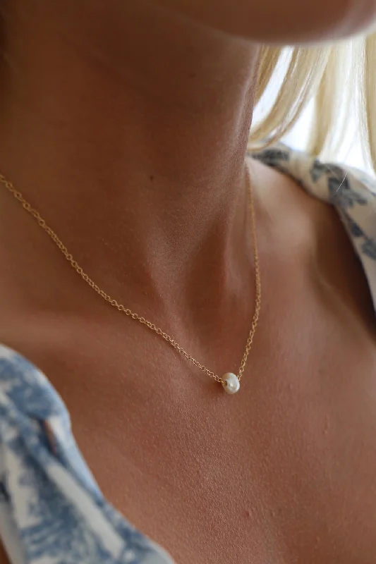 DIY Necklaces-THE PEARL COVE NECKLACE