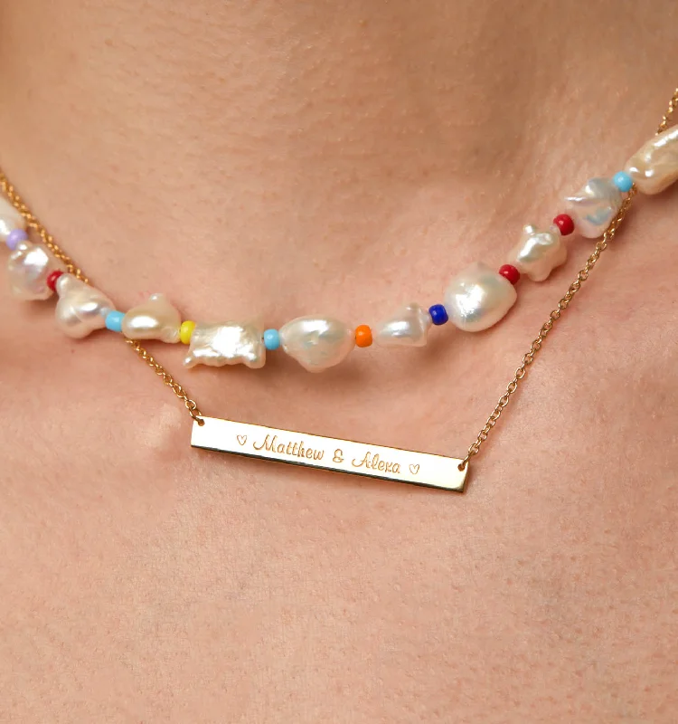 Religious Necklaces-Name Plate Necklace