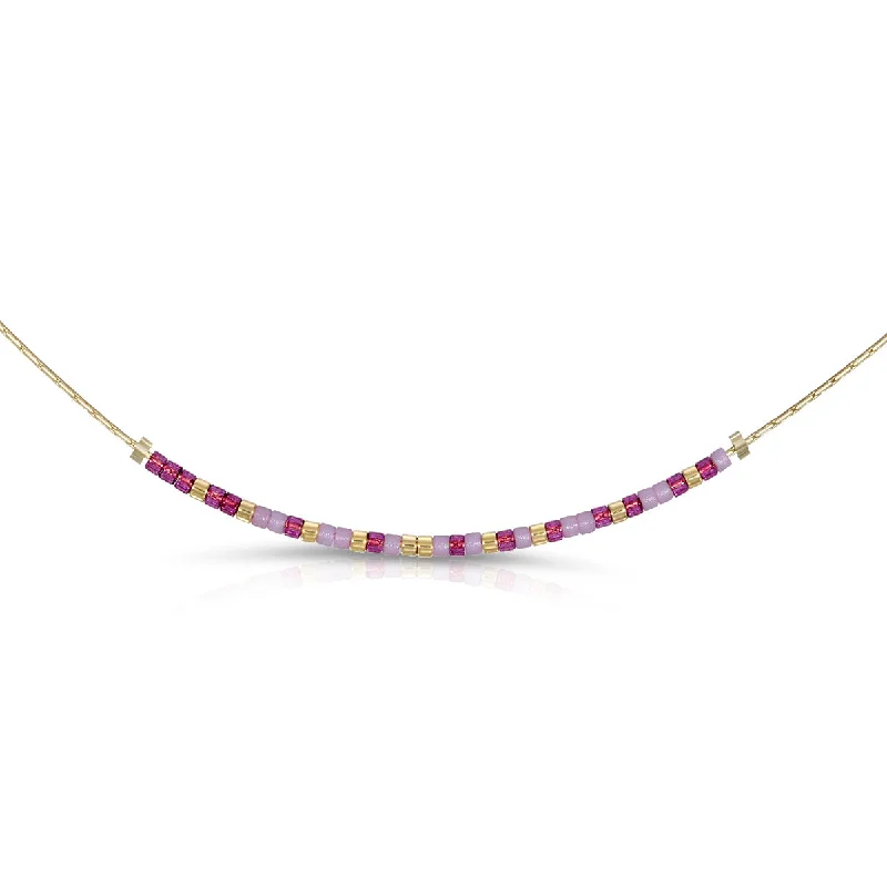 Natural Gemstone Necklaces-Sigma Kappa