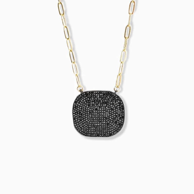 Floral Necklaces-pave statement necklace