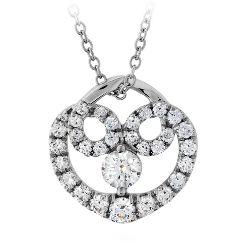 Opal Necklaces-Hearts On Fire Copley Diamond Heart Pendant Necklace