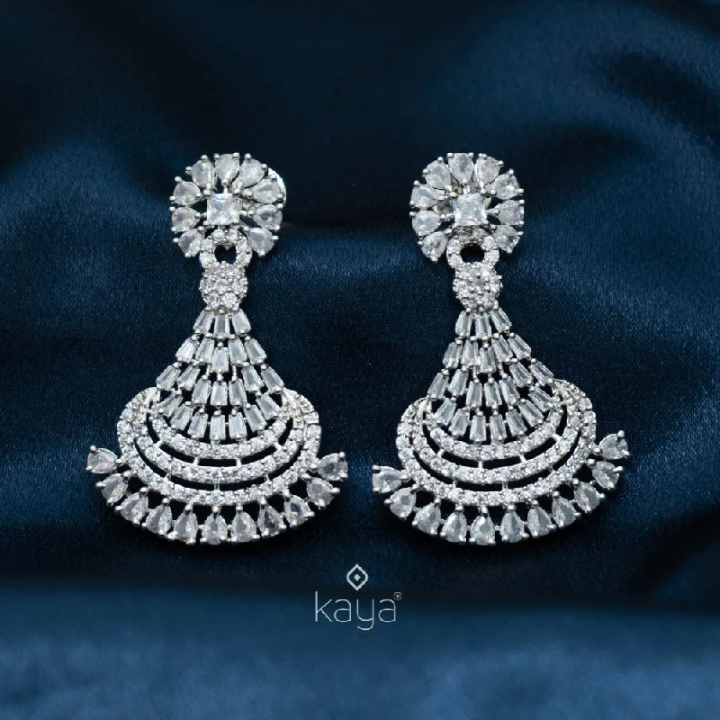 Designer Pearl Earrings-Jade -  Diamond Earrings