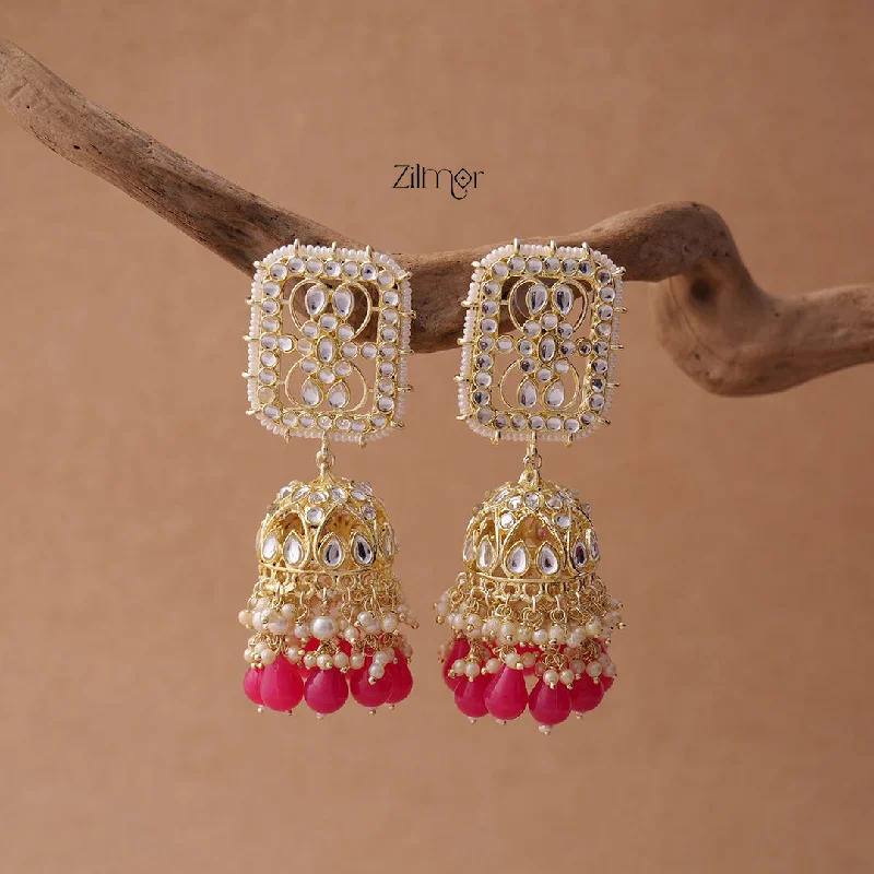 Handcrafted Drop Earrings for Women-KV200115 Beautiful  Jhumki earrings