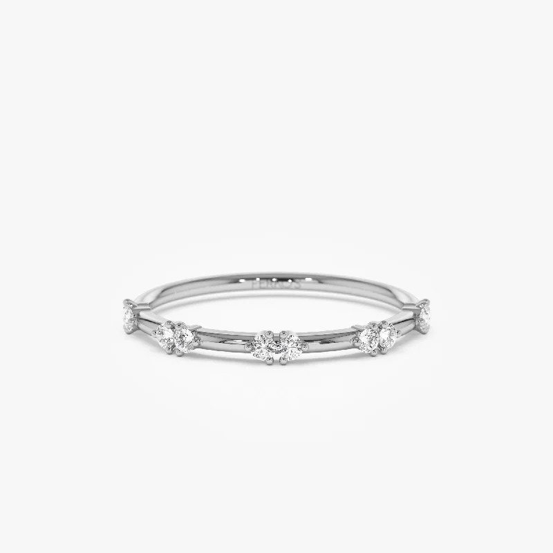 14K White Gold