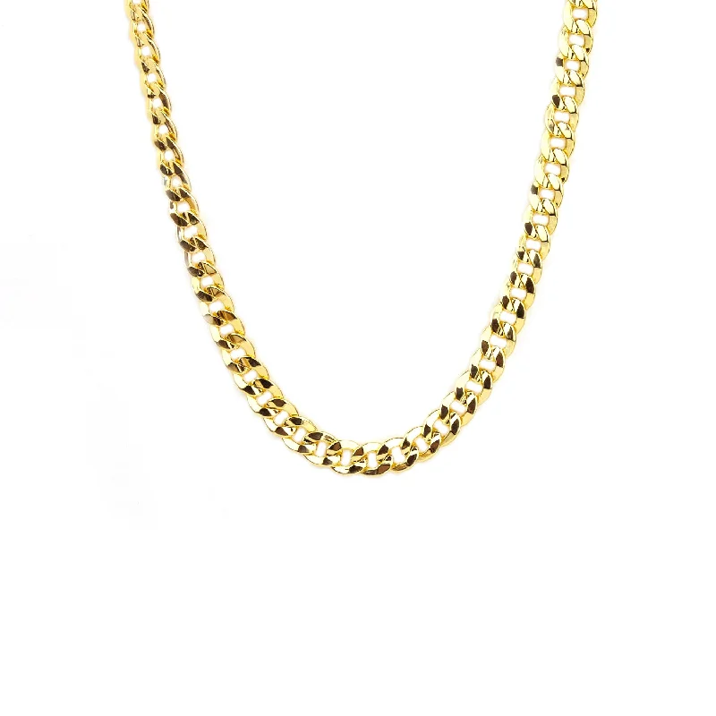 Color Changing Necklaces-18" wide cuban link necklace