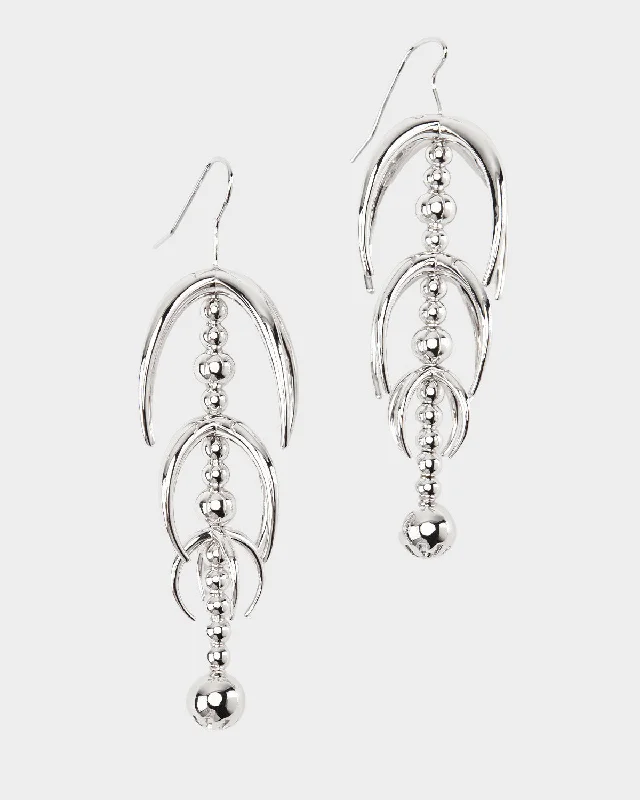 Modern Drop Earrings-GRAVITY Beaded Earrings