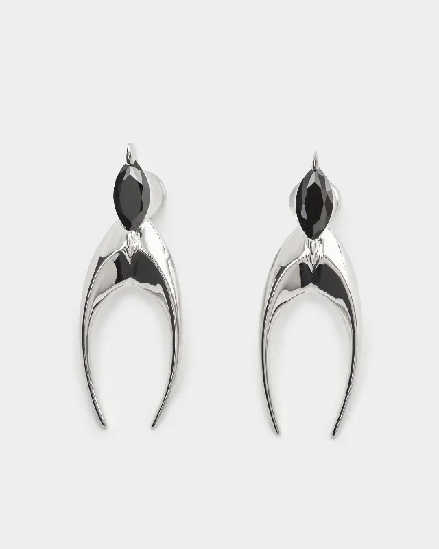 Stylish Drop Earrings-Core Memory Pointy Earrings